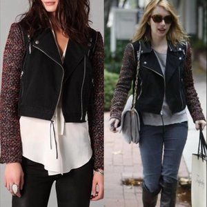 Elizabeth & James Rory Convertible Moto Jacket